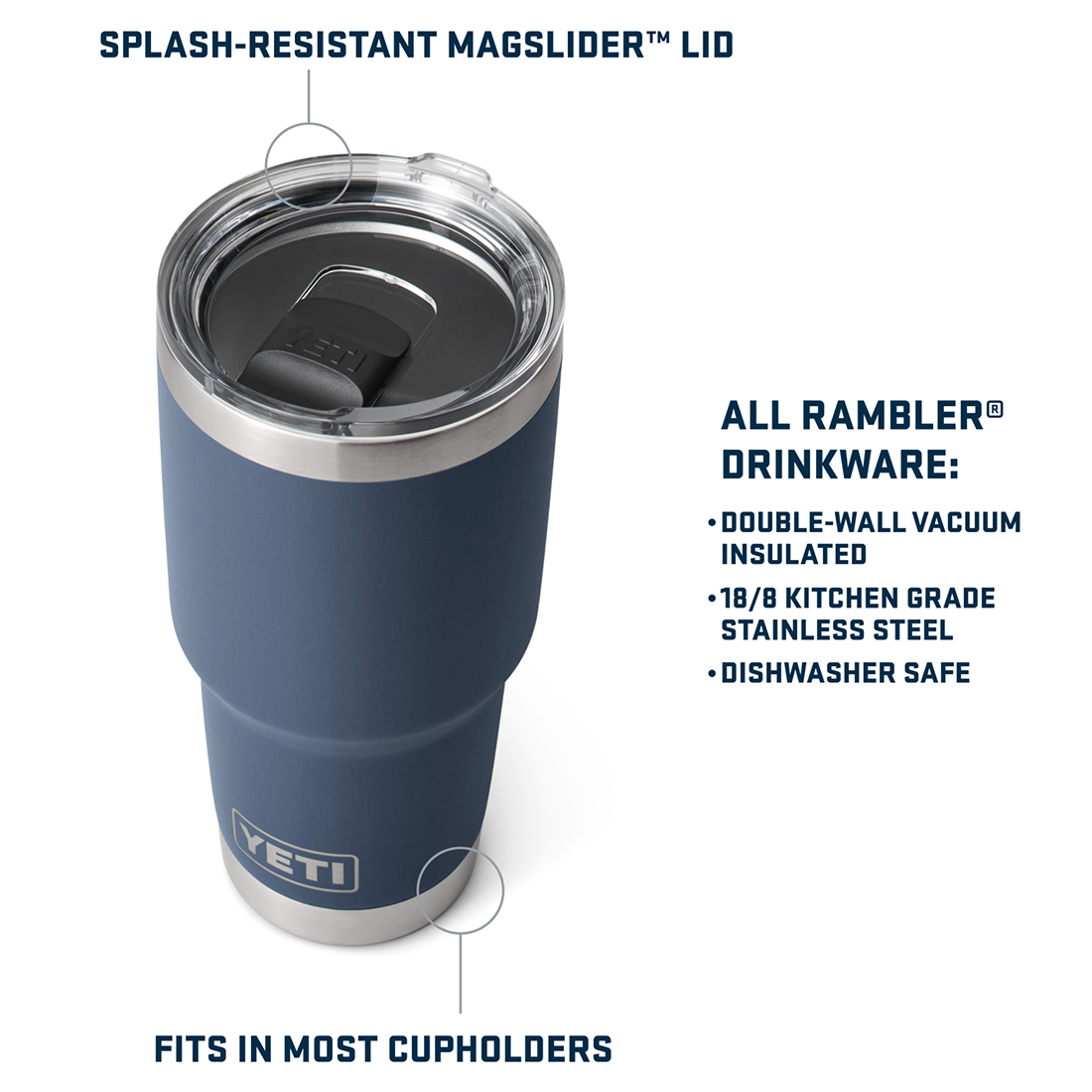 RAMBLER 30OZ TUMBLER MS WETLANDS CAMO