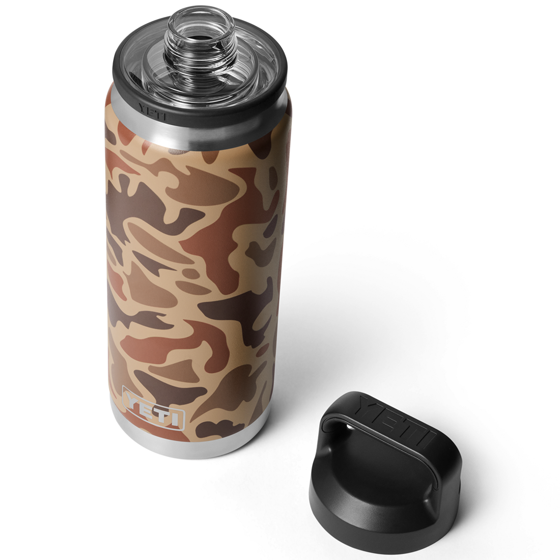 RAMBLER 26OZ BOTTLE CHUG WETLANDS CAMO