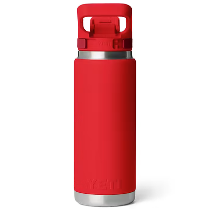 RAMBLER 26OZ BOTTLE FLIP CHUG RESCUE RED