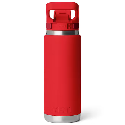RAMBLER 26OZ BOTTLE FLIP CHUG RESCUE RED