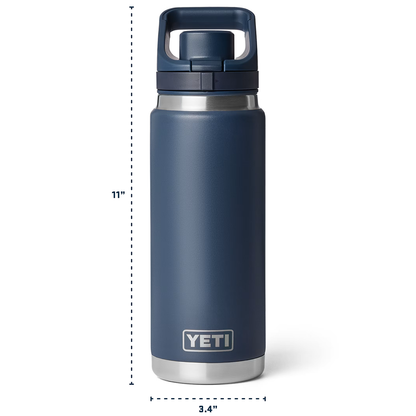 RAMBLER 26OZ BOTTLE FLIP CHUG RESCUE RED