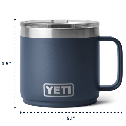 RAMBLER 14OZ CL MUG 2.0 MS RESCUE RED