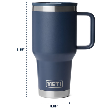 RAMBLER 30OZ TRAVEL STRAW MUG GRASSHOPPER