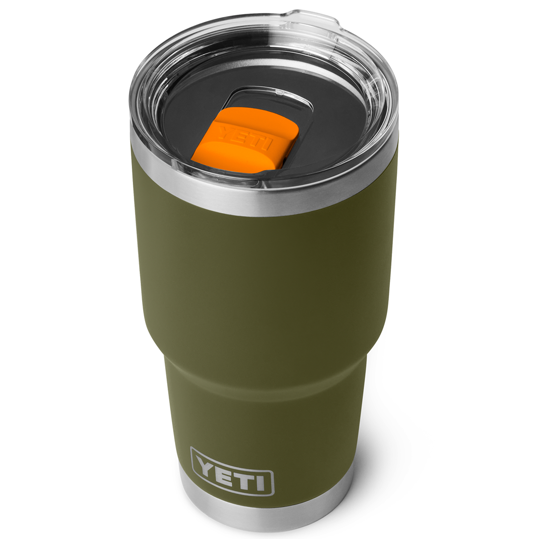 RAMBLER 30OZ TUMBLER MS OLIVE/KING CRAB ORANGE