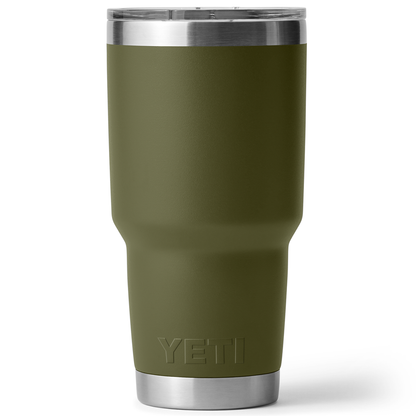 RAMBLER 30OZ TUMBLER MS OLIVE/KING CRAB ORANGE
