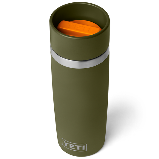 RAMBLER 16OZ TRAVEL BOTTLE OLIVE/KING CRAB ORANGE