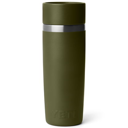 RAMBLER 16OZ TRAVEL BOTTLE OLIVE/KING CRAB ORANGE