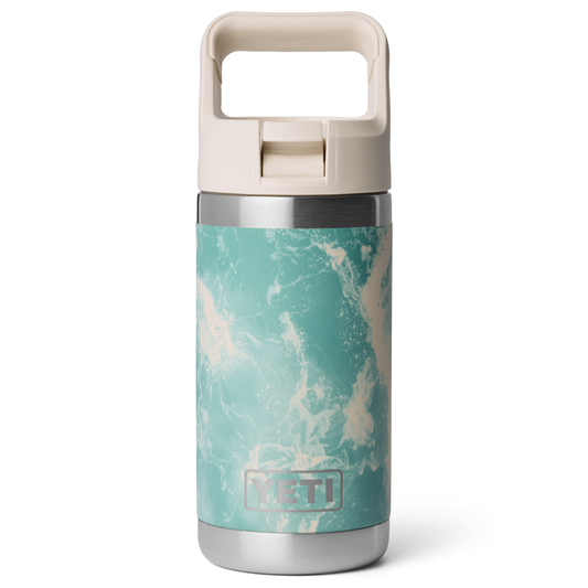 RAMBLER JR 12OZ KIDS BOTTLE SEAFOAM PATTERN