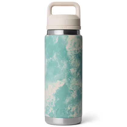 RAMBLER 26OZ C BOTTLE CHUG SEAFOAM PATTERN
