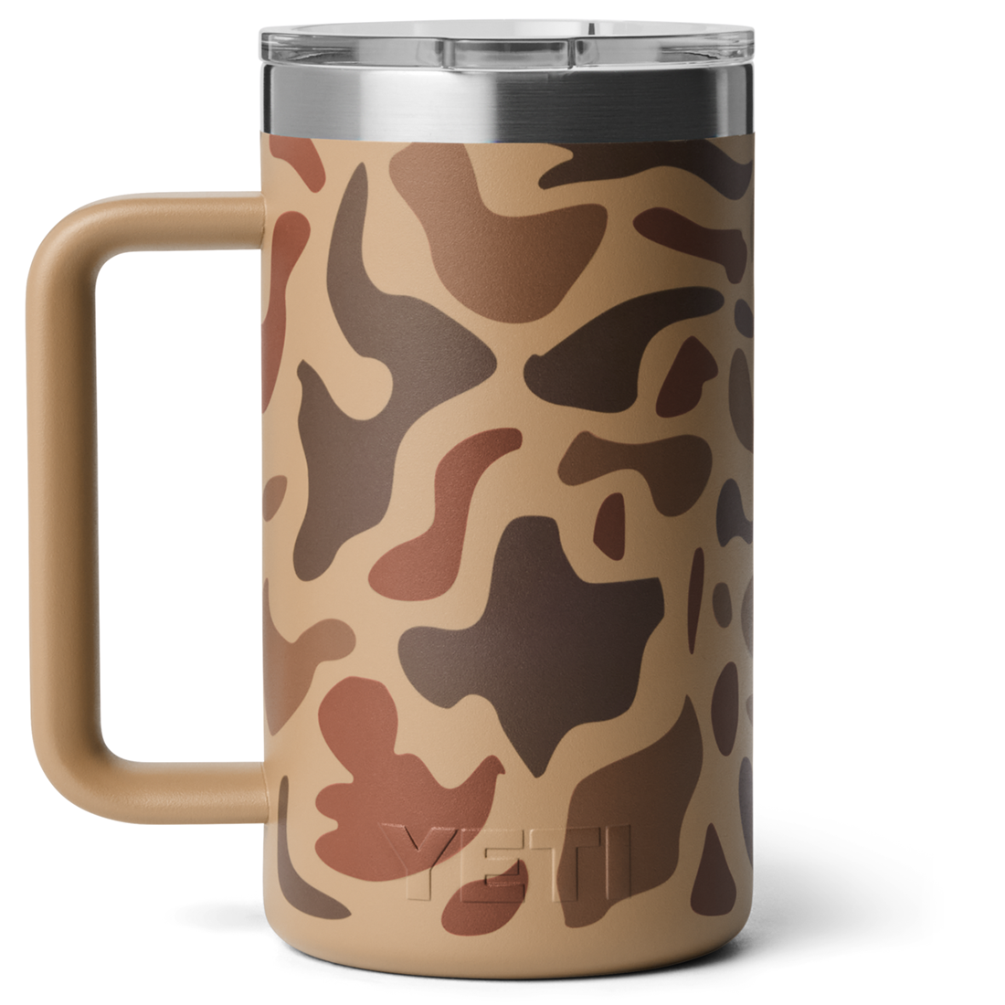 RAMBLER 24OZ CL MUG 2.0 MS WETLANDS CAMO