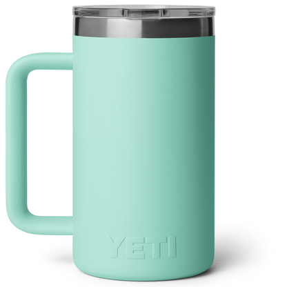 RAMBLER 24OZ CL MUG 2.0 MS SEAFOAM