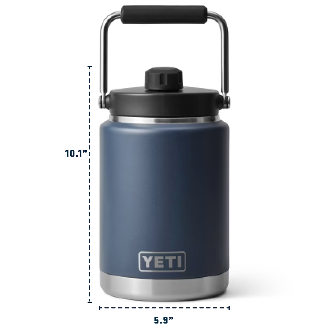 RAMBLER 1/2 GALLON JUG 2.0 OLIVE