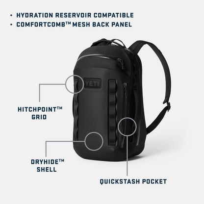 CAYO 25L BACKPACK BLACK
