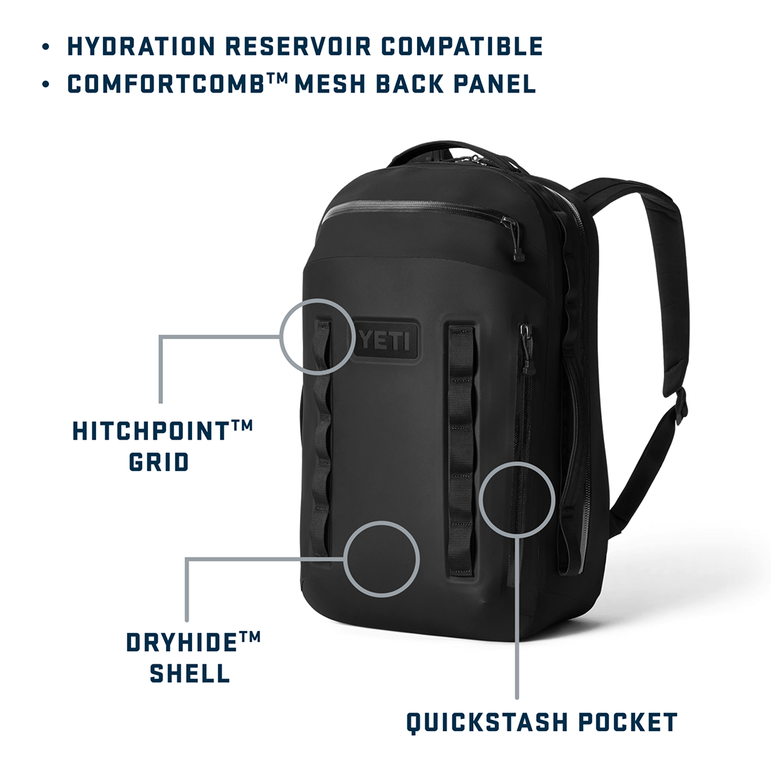 CAYO 35L BACKPACK BLACK