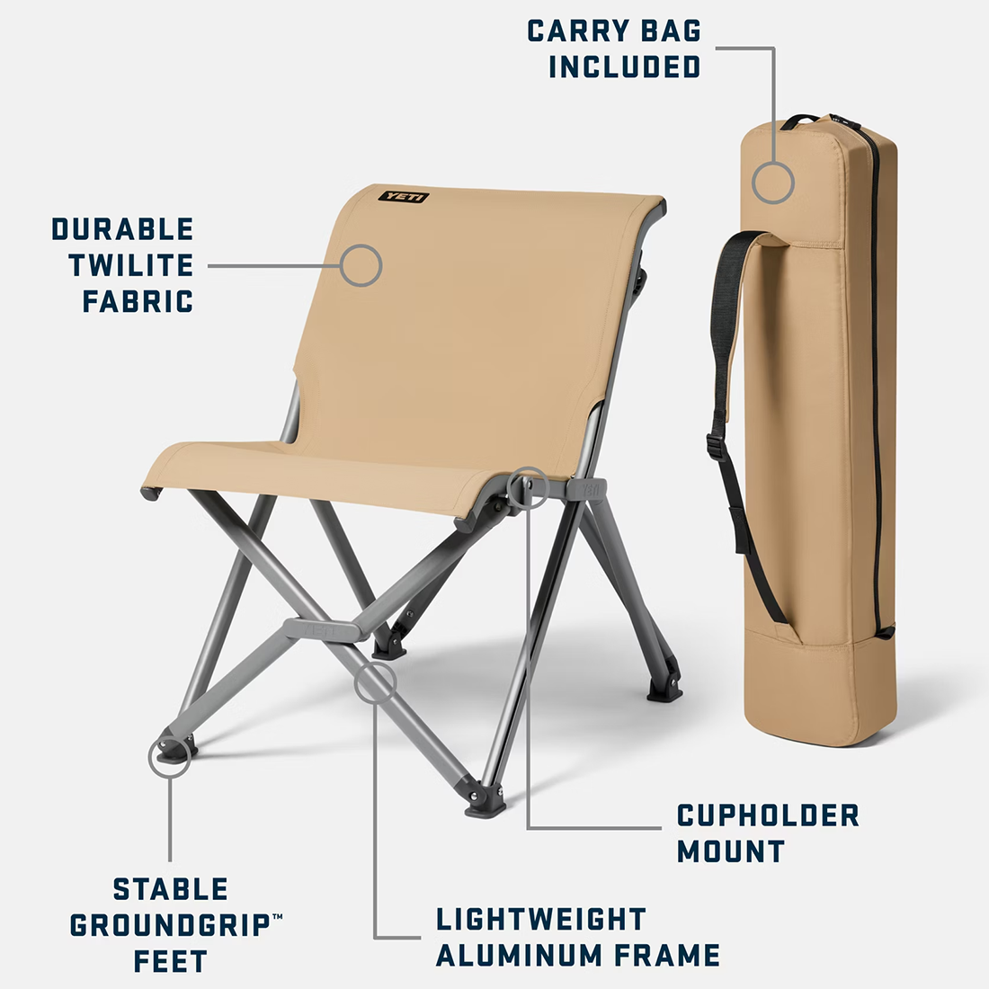 TRAILHEAD FIELD CHAIR BLACK