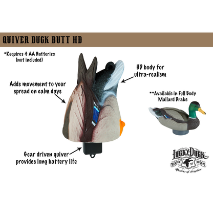 QUIVER DUCK BUTT HD DRAKE MALLARD