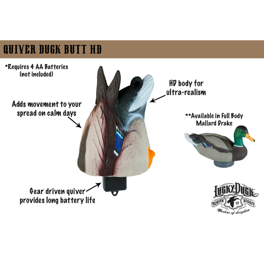 QUIVER DUCK BUTT HD DRAKE MALLARD