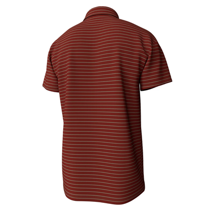 Youth Horizon Stripe Performance Polo