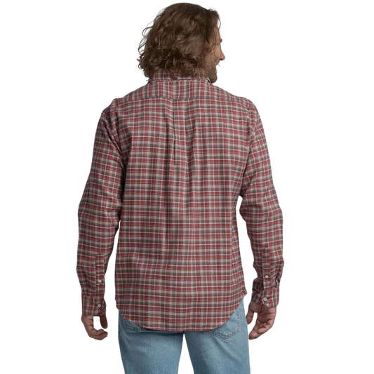 MENS ALSTON WASHED LONG SLEEVE FLANNEL