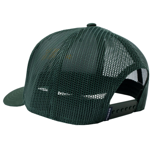 Green Bass Trucker Hat