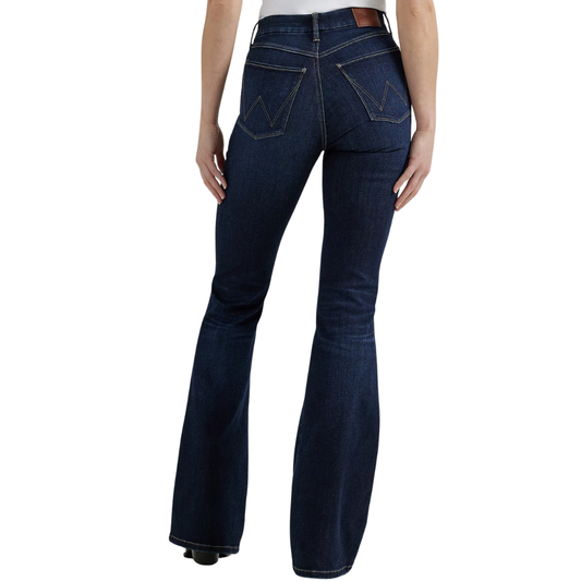 Womens Wrangler Bespoke Flare Jean High Rise
