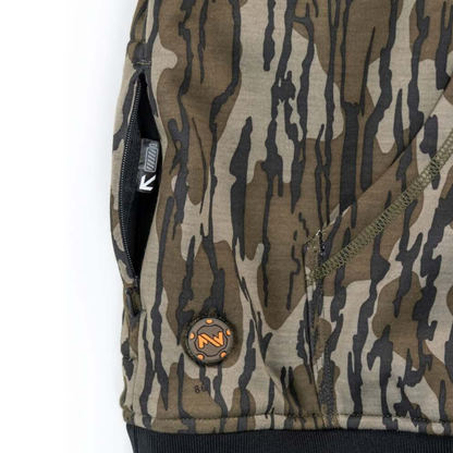 Mens BLX Mossy Oak Heated Pullover Hoodie
