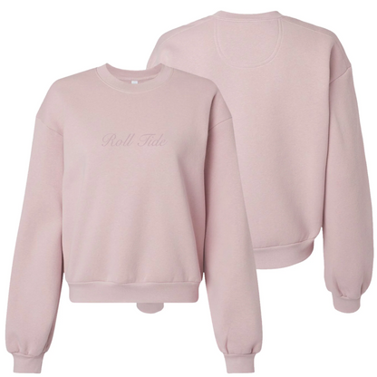 Tuskwear Tonal Roll Tide  Sweatshirt Cropped
