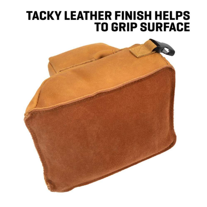 LONGMONT FILLED LTHR F/R SHOOTING REST