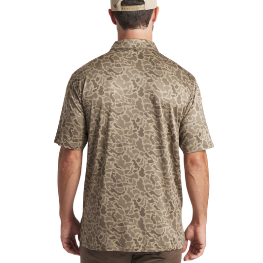 Marsh Performance Polo Retro Camo