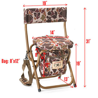 HYDE STOOL BROWN CAMO