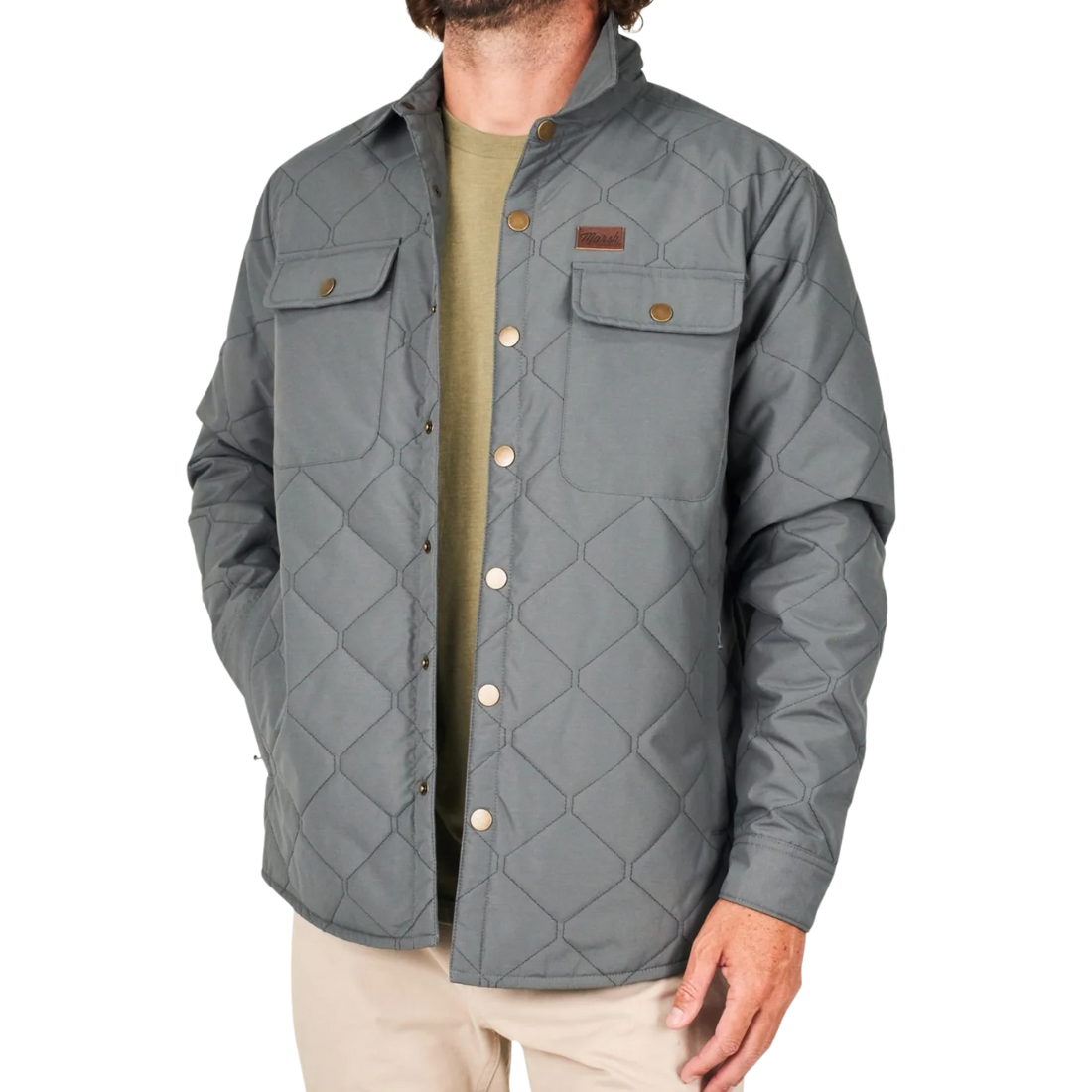 Mens Saluda Puff Shacket