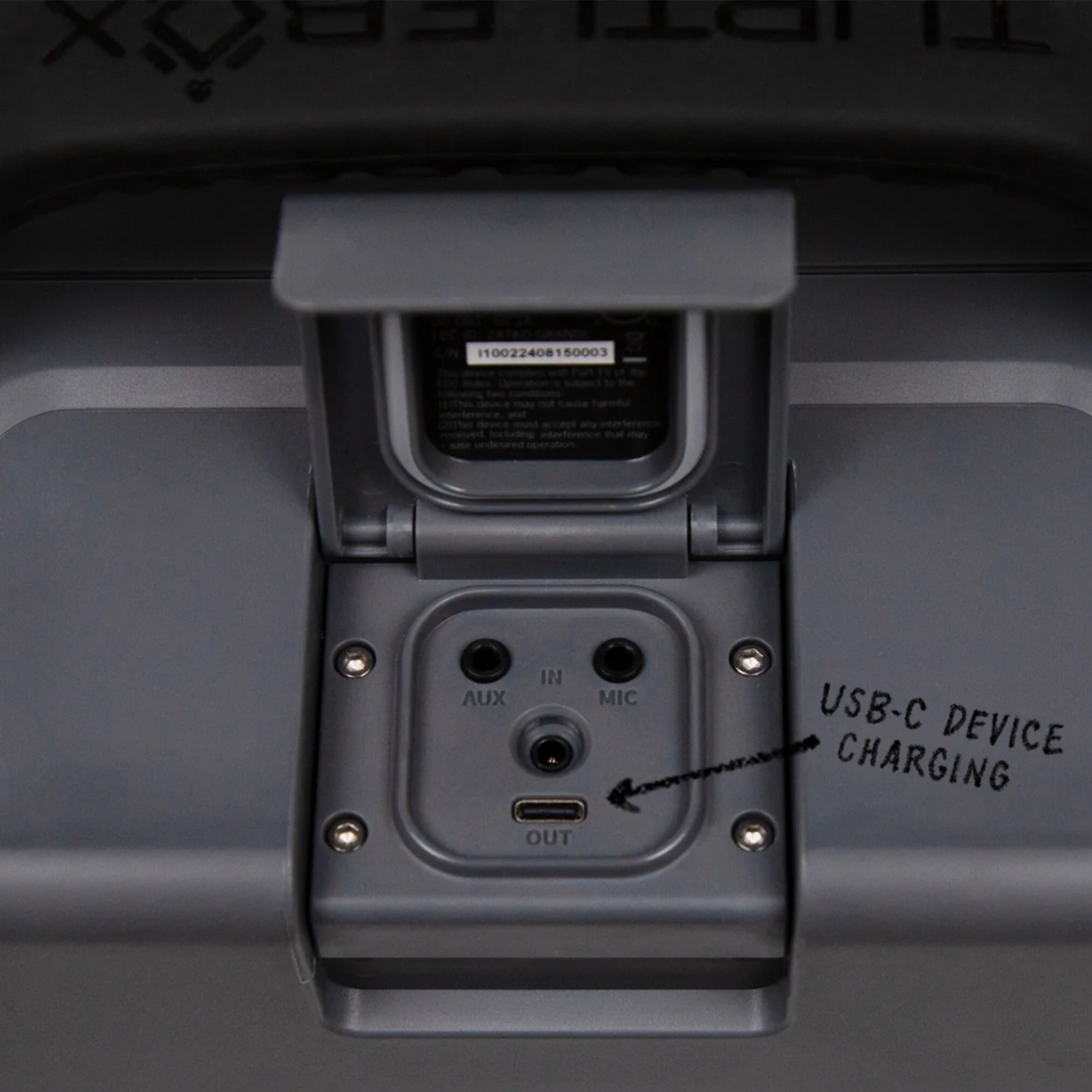 Turtlebox Grande Grey