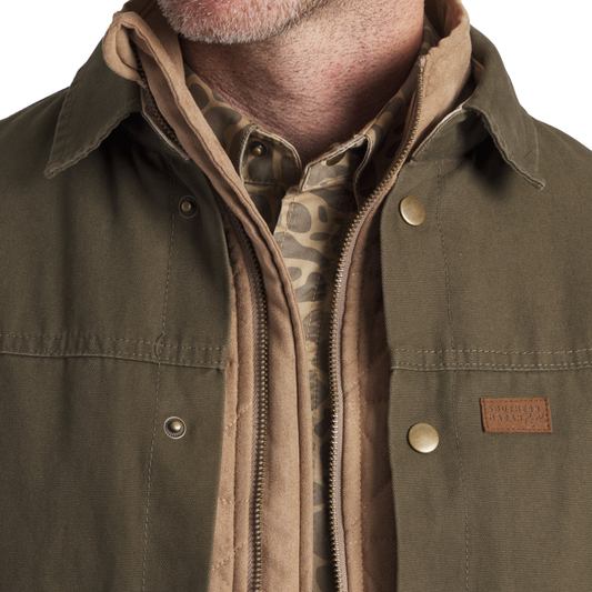 Mens Bishop Rugged Canvas Jacket