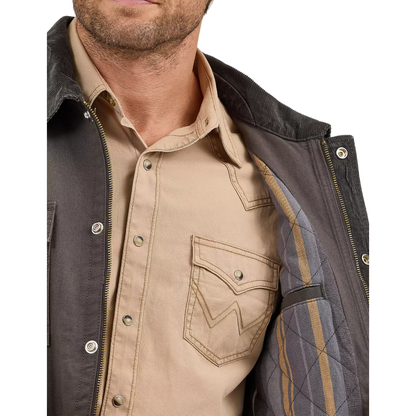 Mens Western Lined Barn Coat