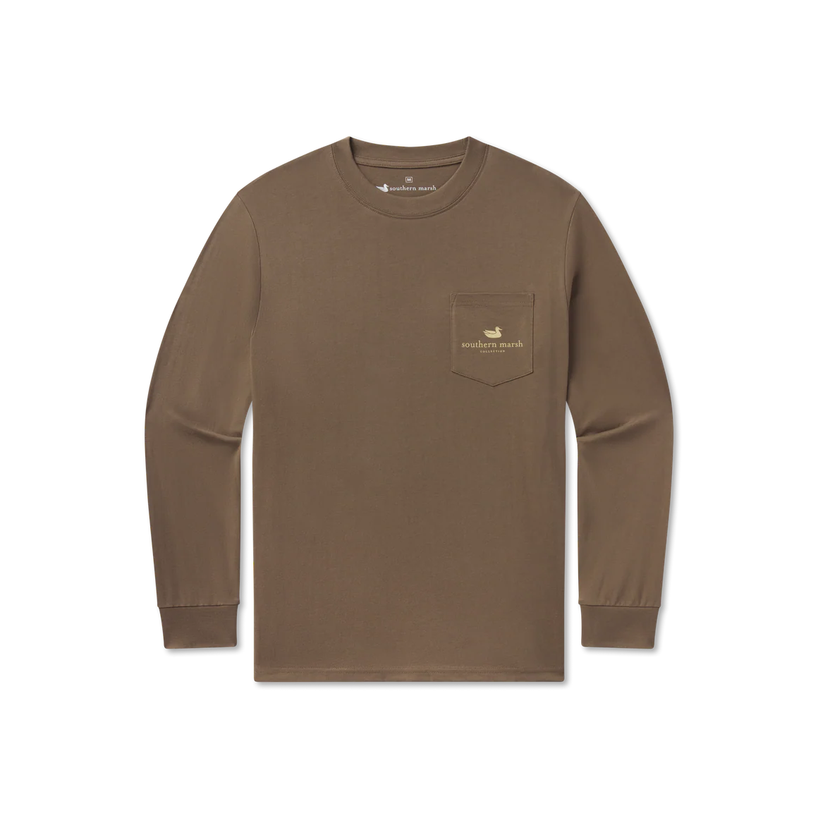 Mens Vintage Duck Decoy Tee Camo Tee Long Sleeve