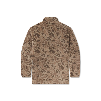 Mens Wadsworth Fleece Pullover Retro Camo