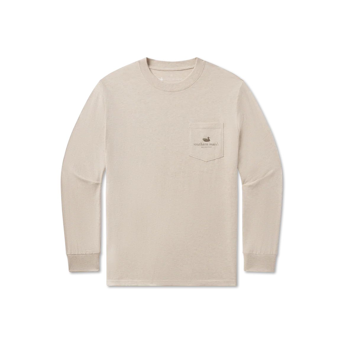 Mens Vintage Duck Decoy Tee Camo Tee Long Sleeve