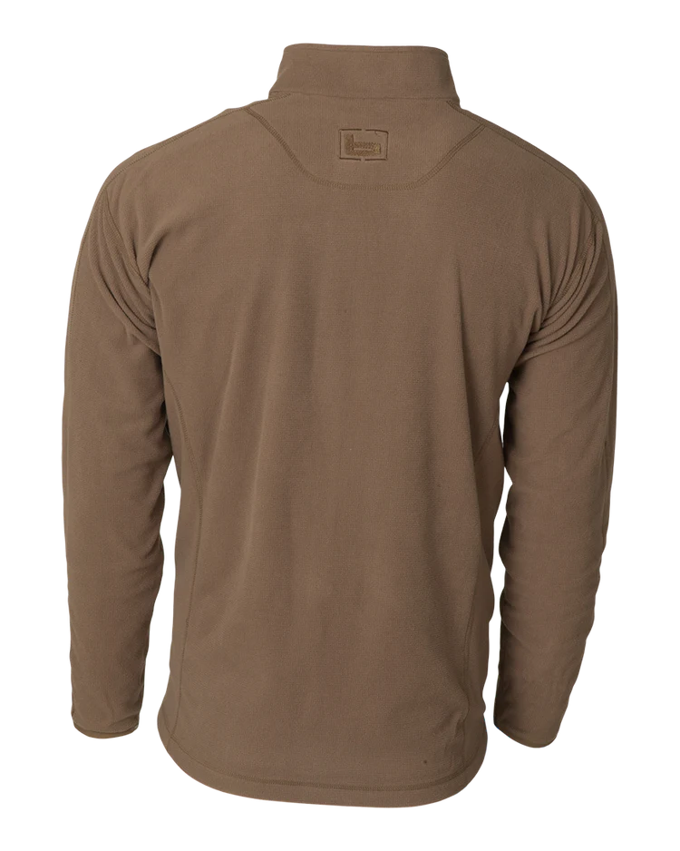 Mens Waffle Fleece 1/4 Zip