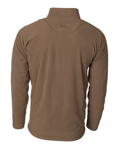 Mens Waffle Fleece 1/4 Zip