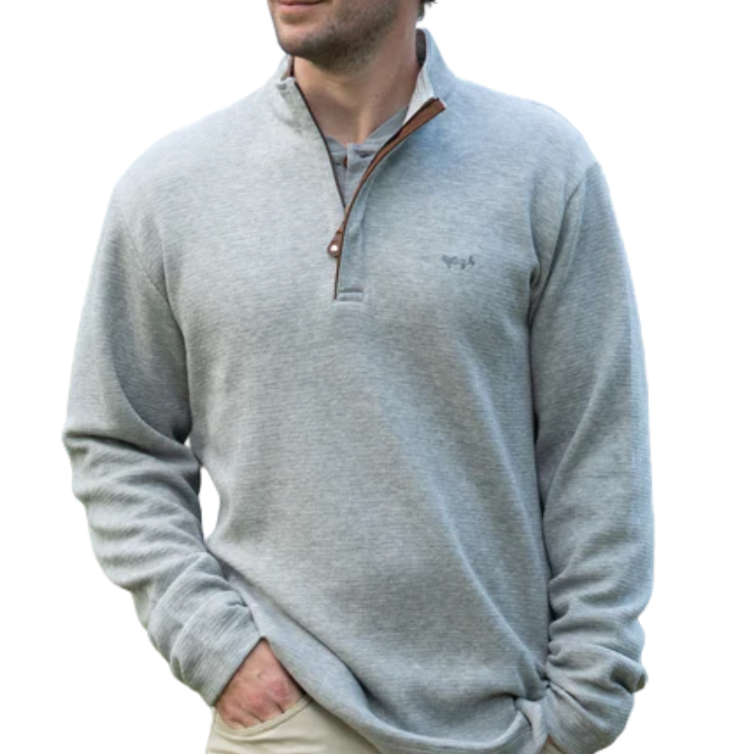 Double Face Thermal Quarter Zip