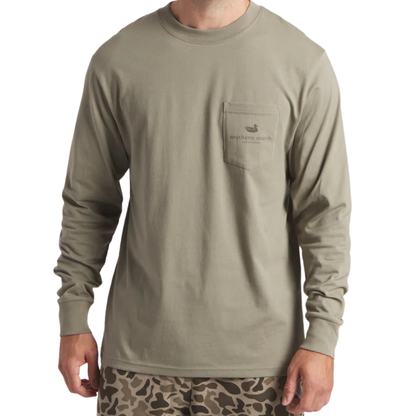 Mens Inflight Camo Tee Long Sleeve