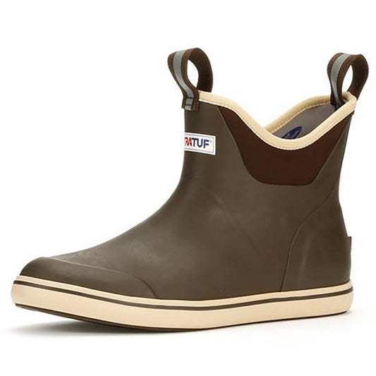 6 ANKLE DECK BOOT Chocololate/Tan