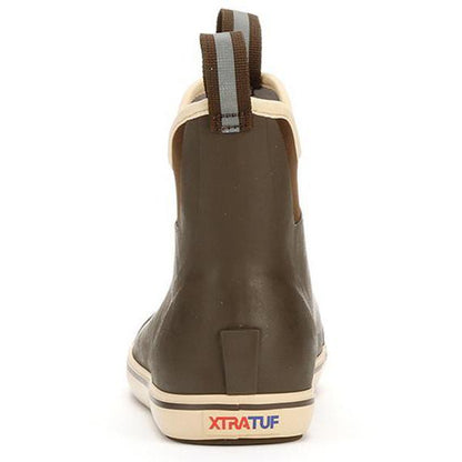 6 ANKLE DECK BOOT Chocololate/Tan