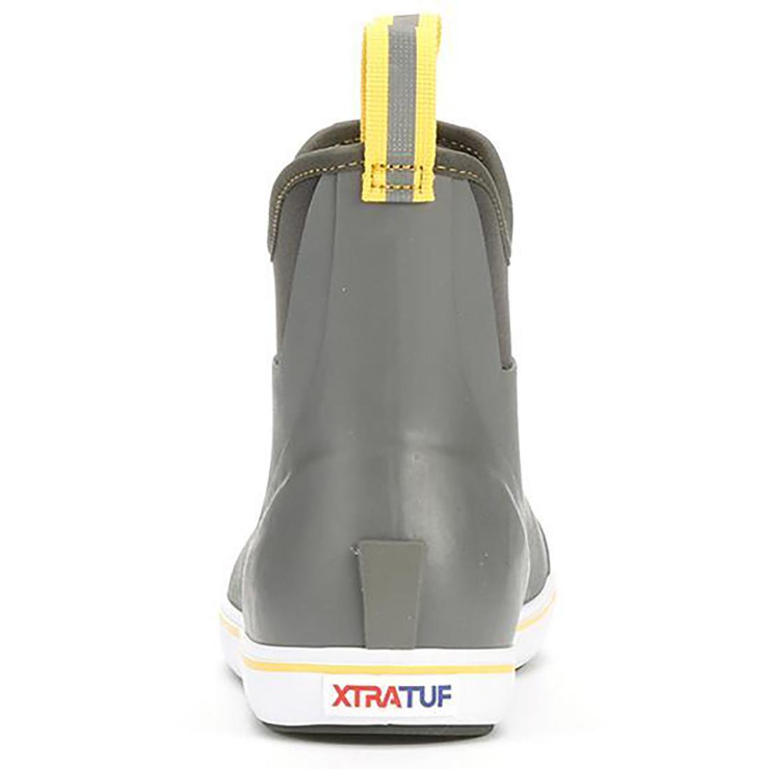 6 ANKLE DECK BOOT Gray/Yellow