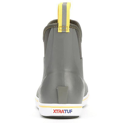 6 ANKLE DECK BOOT Gray/Yellow