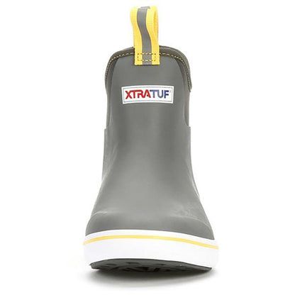 6 ANKLE DECK BOOT Gray/Yellow