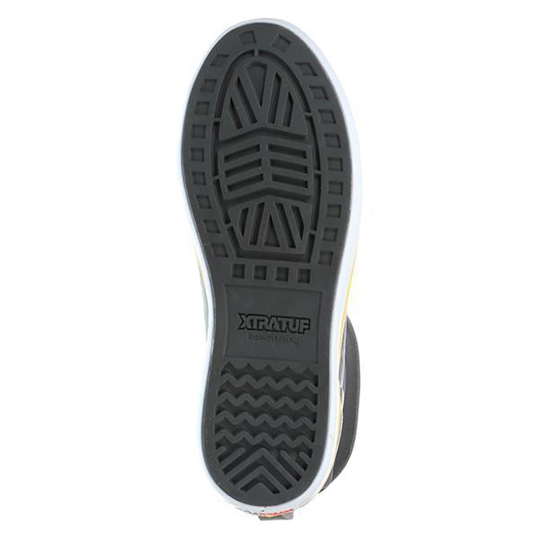 6 ANKLE DECK BOOT Gray/Yellow