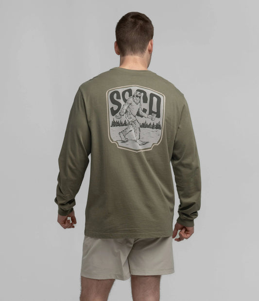 MENS BROSQUATCH LONG SLEEVE TEE