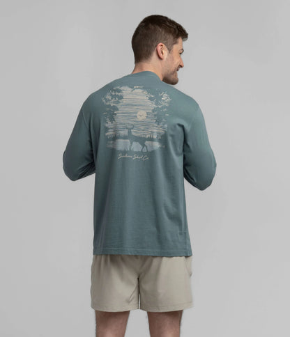 MENS HUNTERS HAVEN LONG SLEEVE TEE