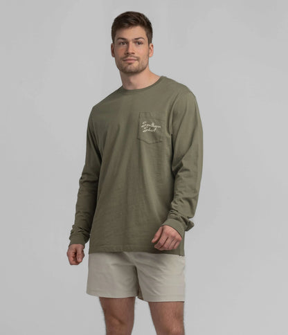 MENS HUNTERS HAVEN LONG SLEEVE TEE